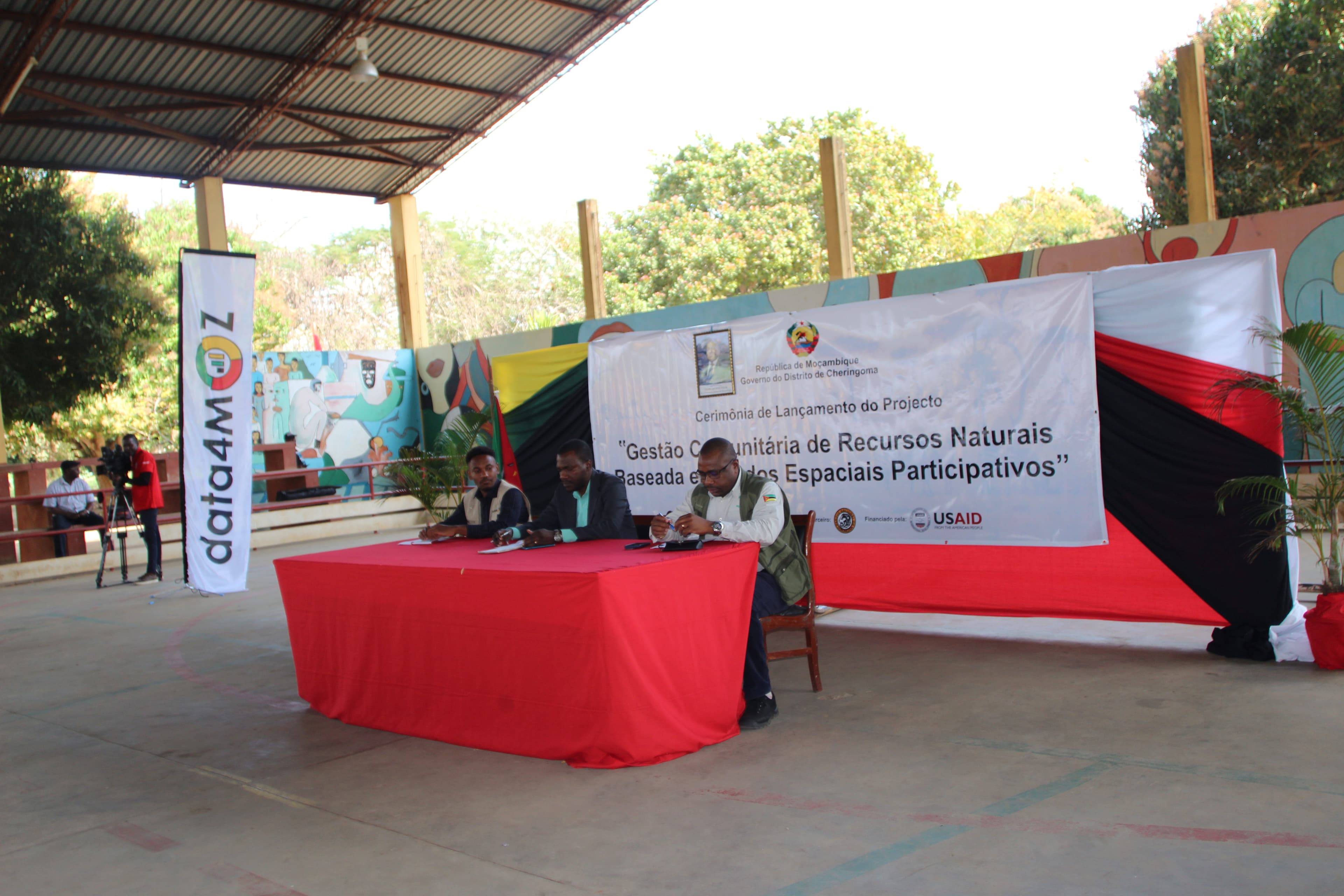 Project Launch ceremony (Inhaminga, August 2024)